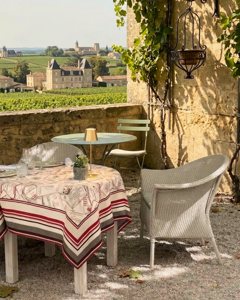 Jacquard Bordeaux
