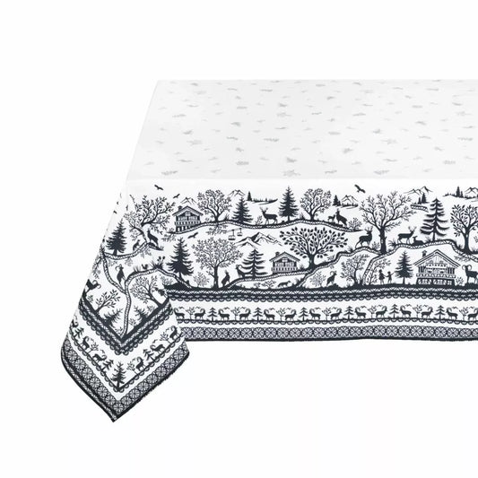 《フランス製コットン撥水クロス》テーブルクロス|ジュラ|250cm×150cm