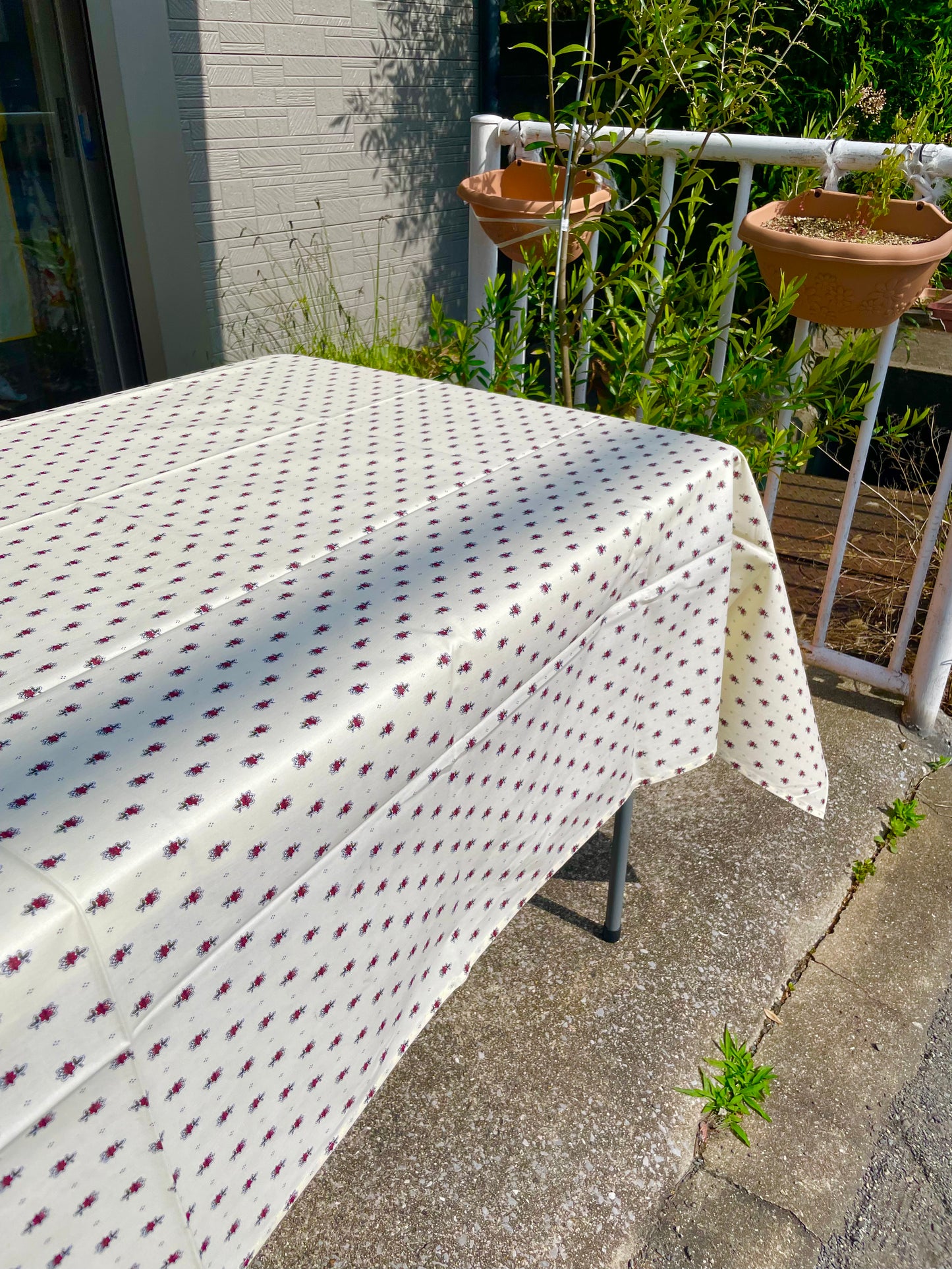 《フランス製コットン撥水クロス》テーブルクロス|アヴィニョン|250cm×150cm