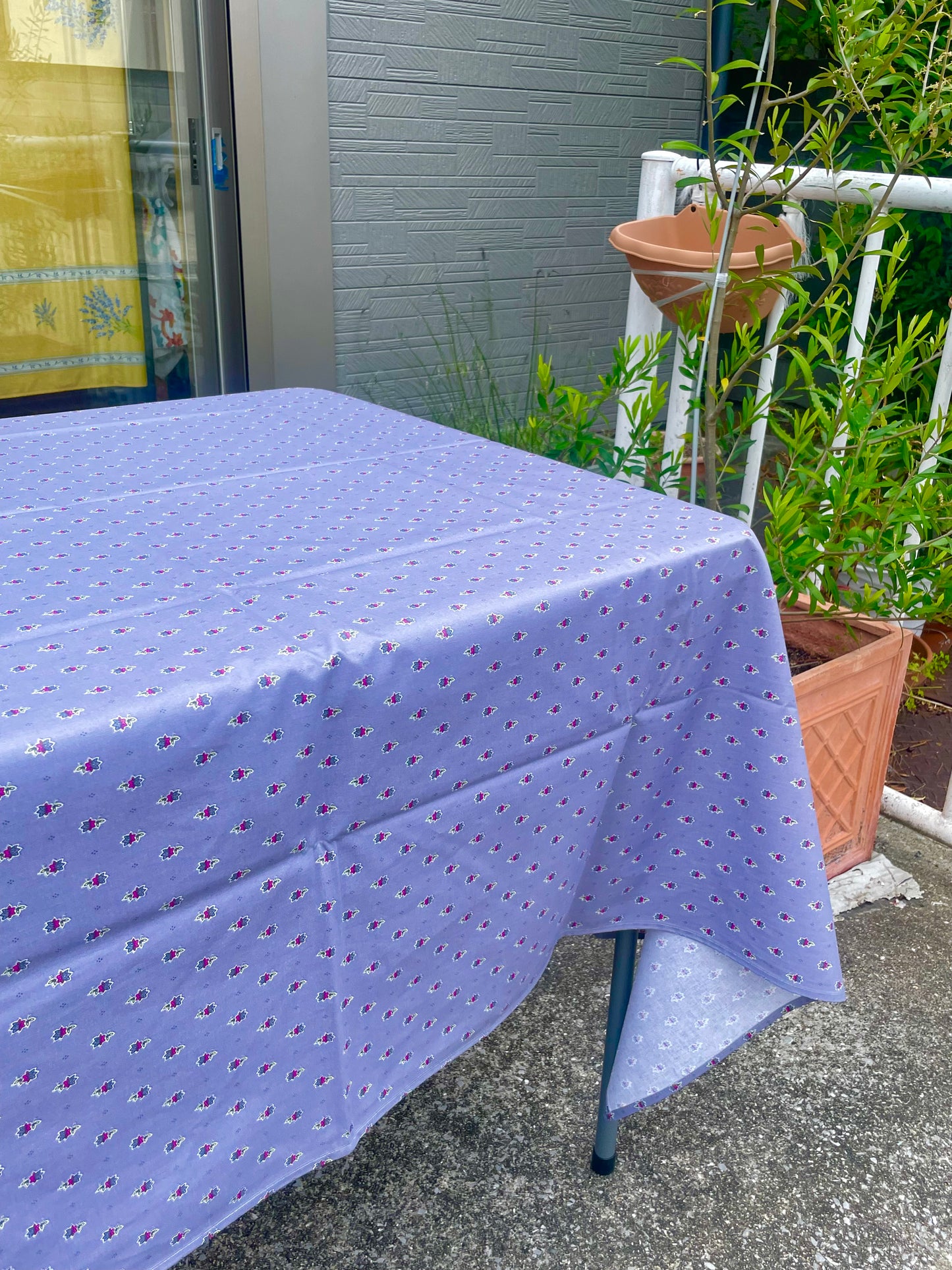 《フランス製コットン撥水クロス》テーブルクロス|アヴィニョン|250cm×150cm