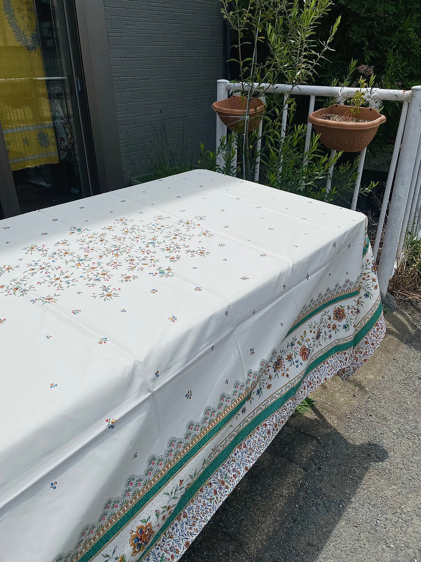 《フランス製コットン撥水クロス》テーブルクロス|ボケール|250cm×150cm