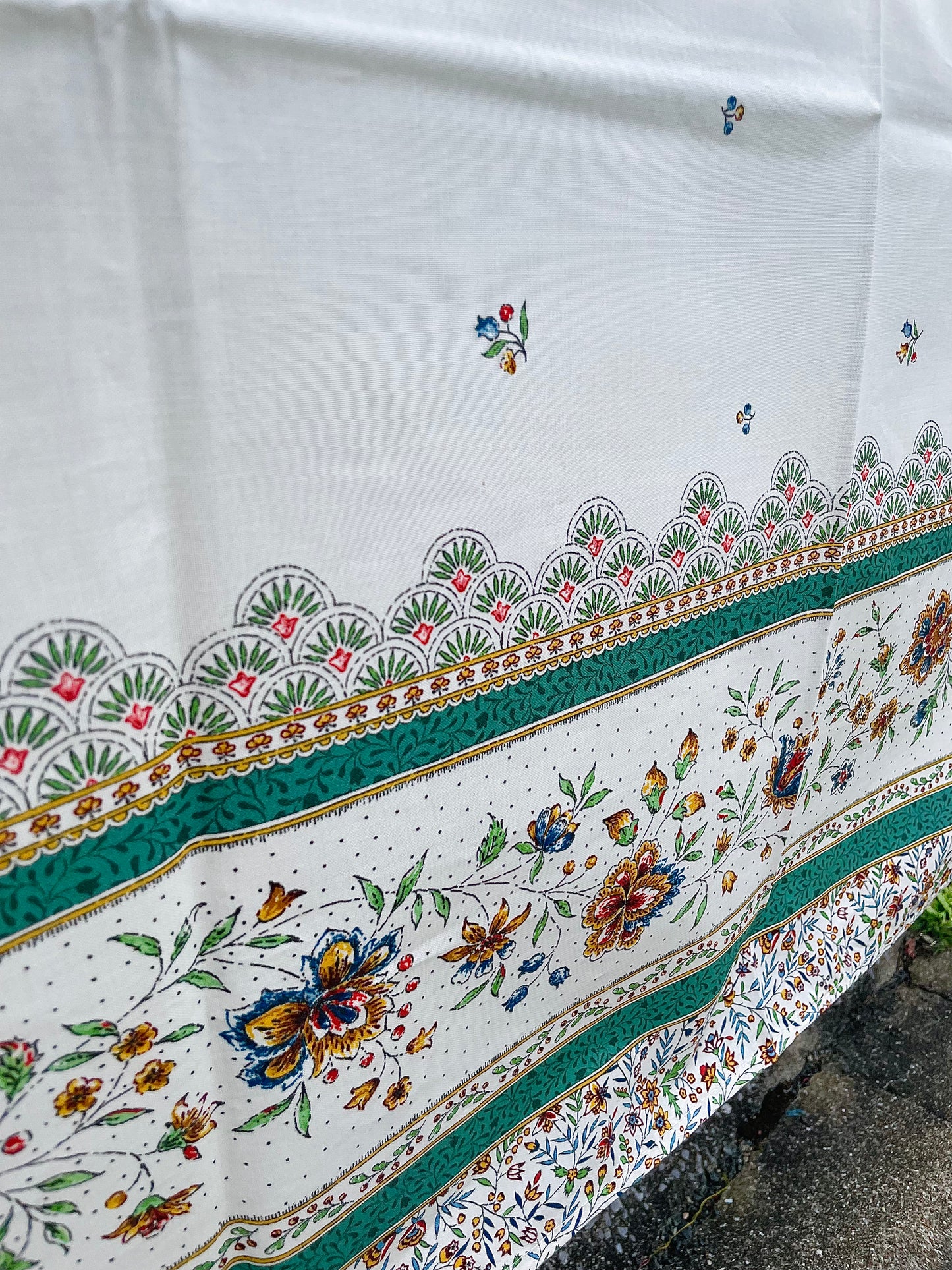 《フランス製コットン撥水クロス》テーブルクロス|ボケール|250cm×150cm