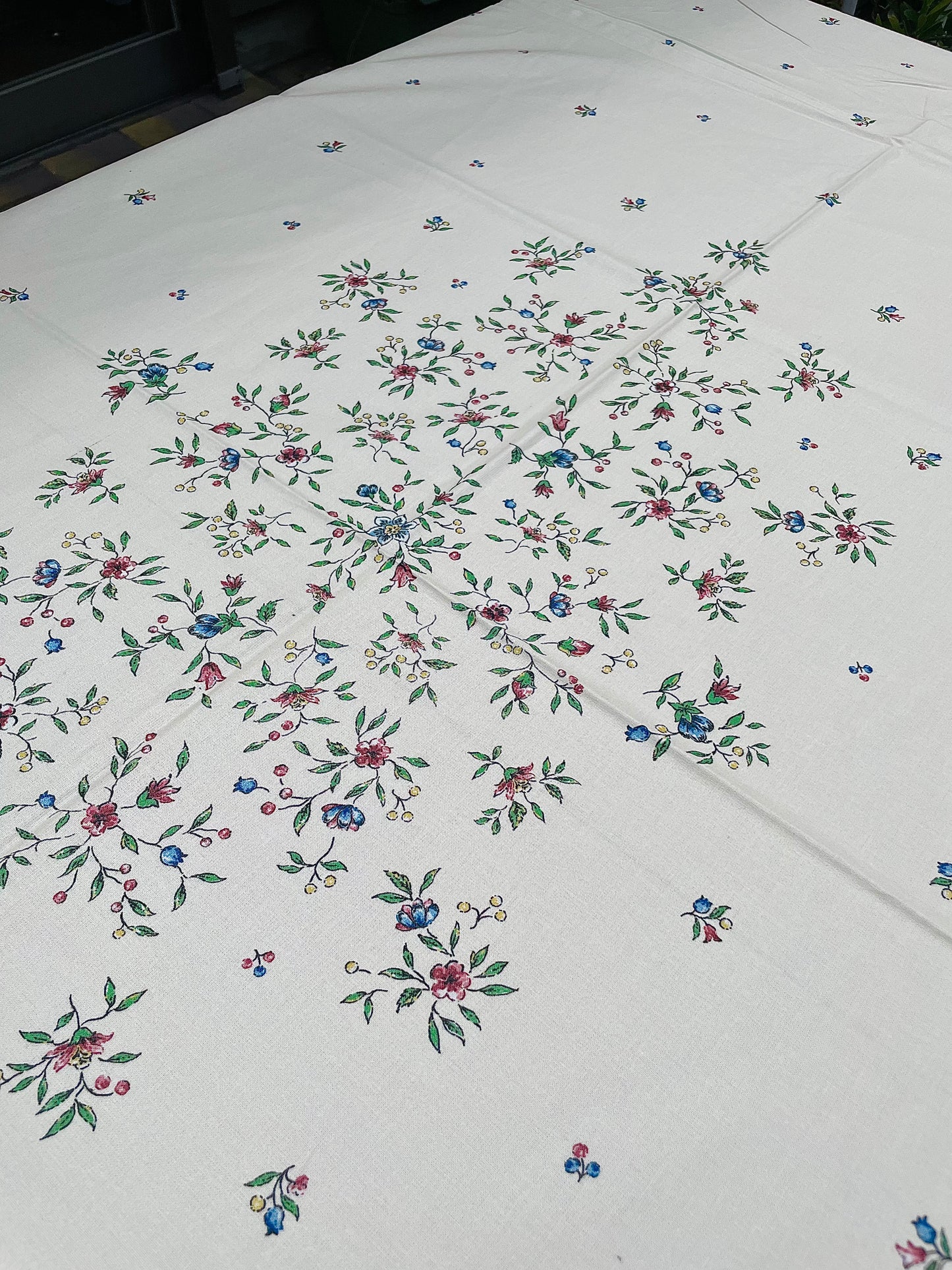 《フランス製コットン撥水クロス》テーブルクロス|ボケール|250cm×150cm