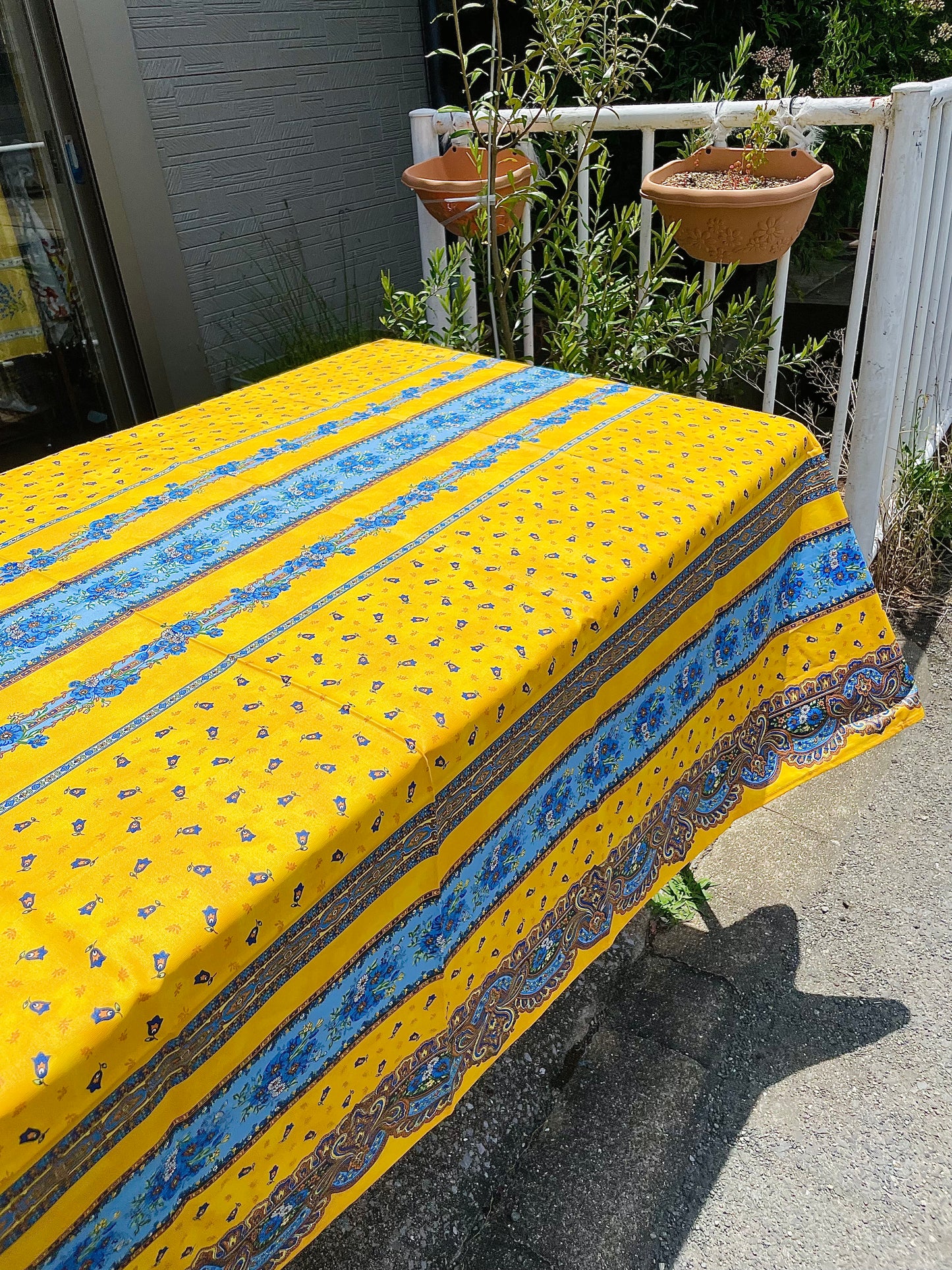 《フランス製コットン撥水クロス》テーブルクロス|トラディション|250cm×150cm