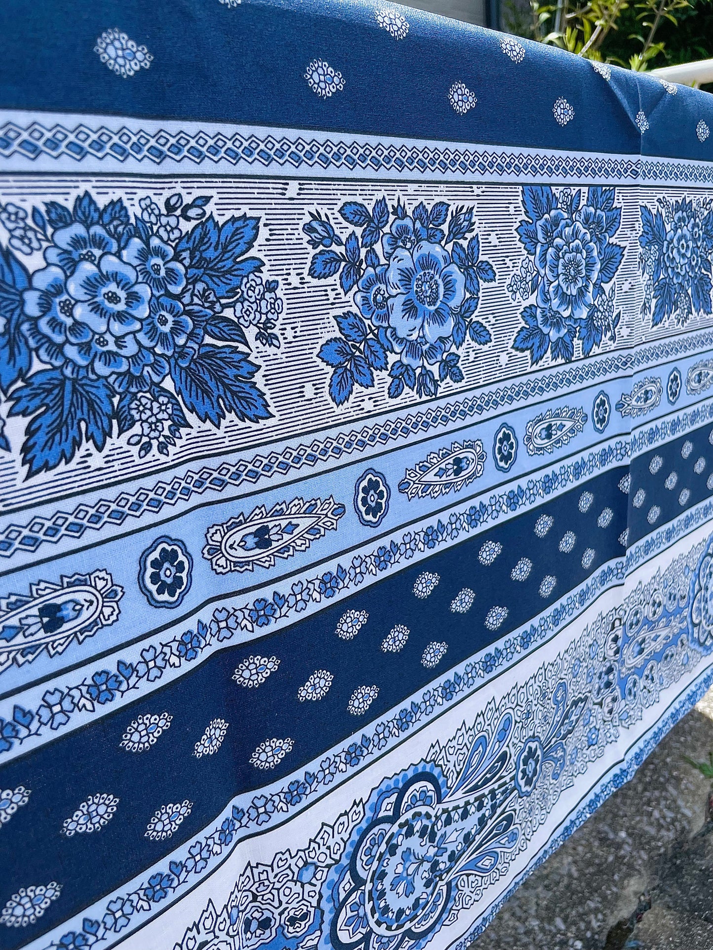 《フランス製撥水クロス》バスティード|長方形テーブル用|200×150cm