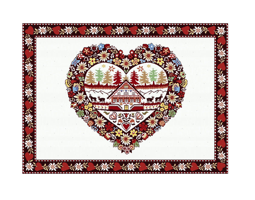 Jacquard Placemat - Plagne