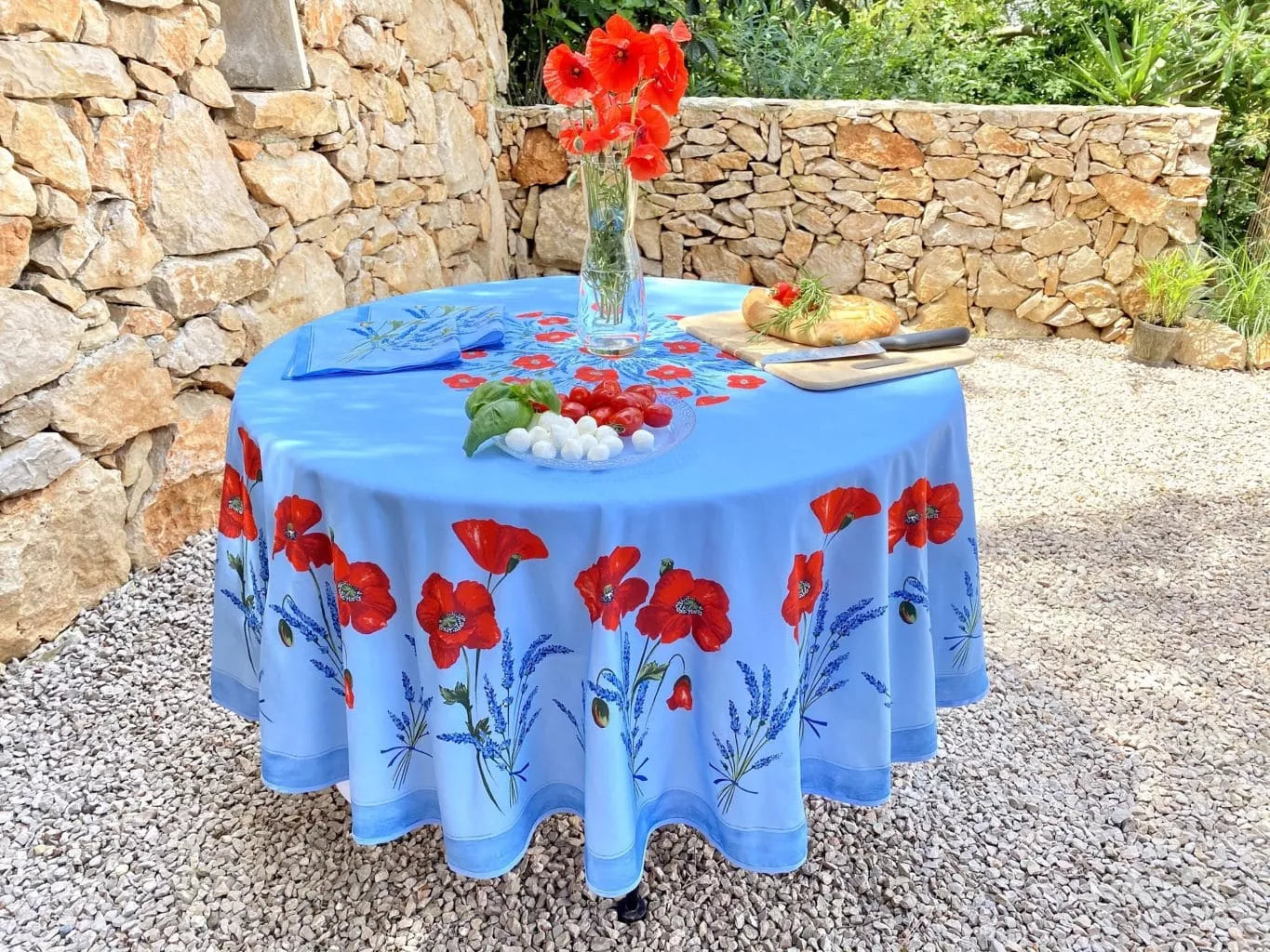 Coquelicot Lavande Bleu