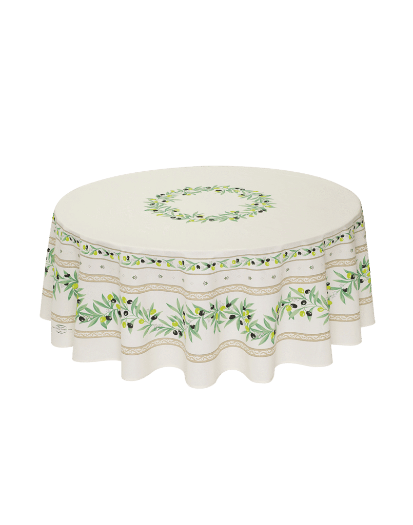 《フランス製撥水クロス》ラマチュール|ラウンドテーブル用|直径180cm