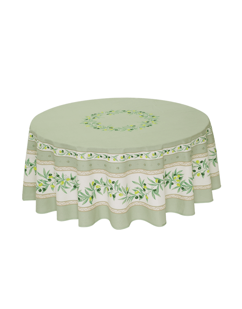 《フランス製撥水クロス》ラマチュール|ラウンドテーブル用|直径180cm