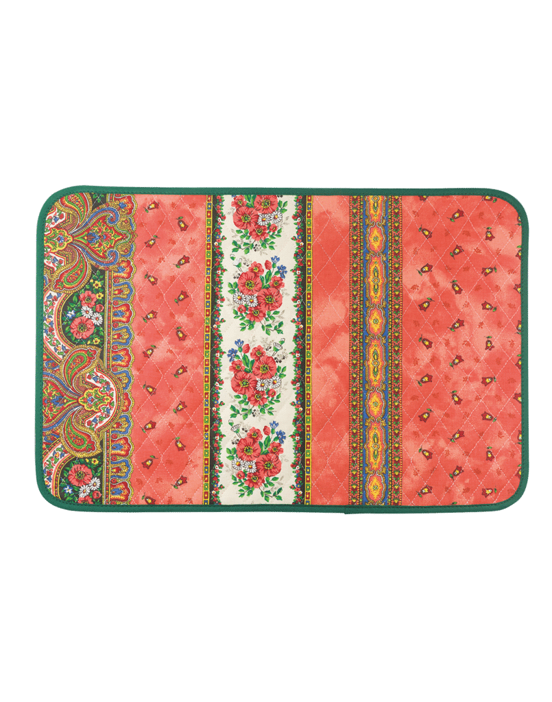 Coated Quilted Placemat - Tradition
