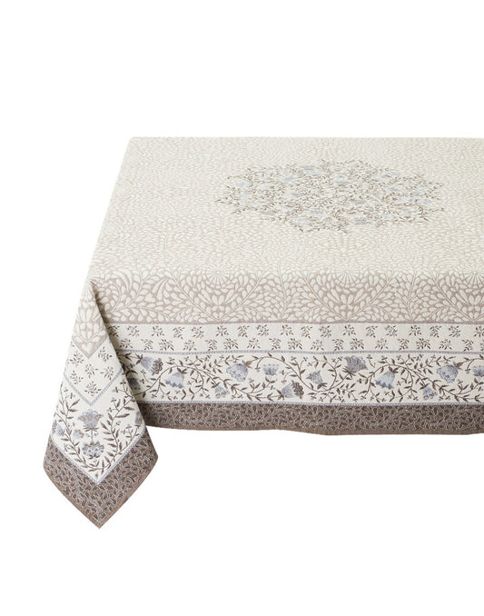 Jacquard Aubrac Taupe Bleu