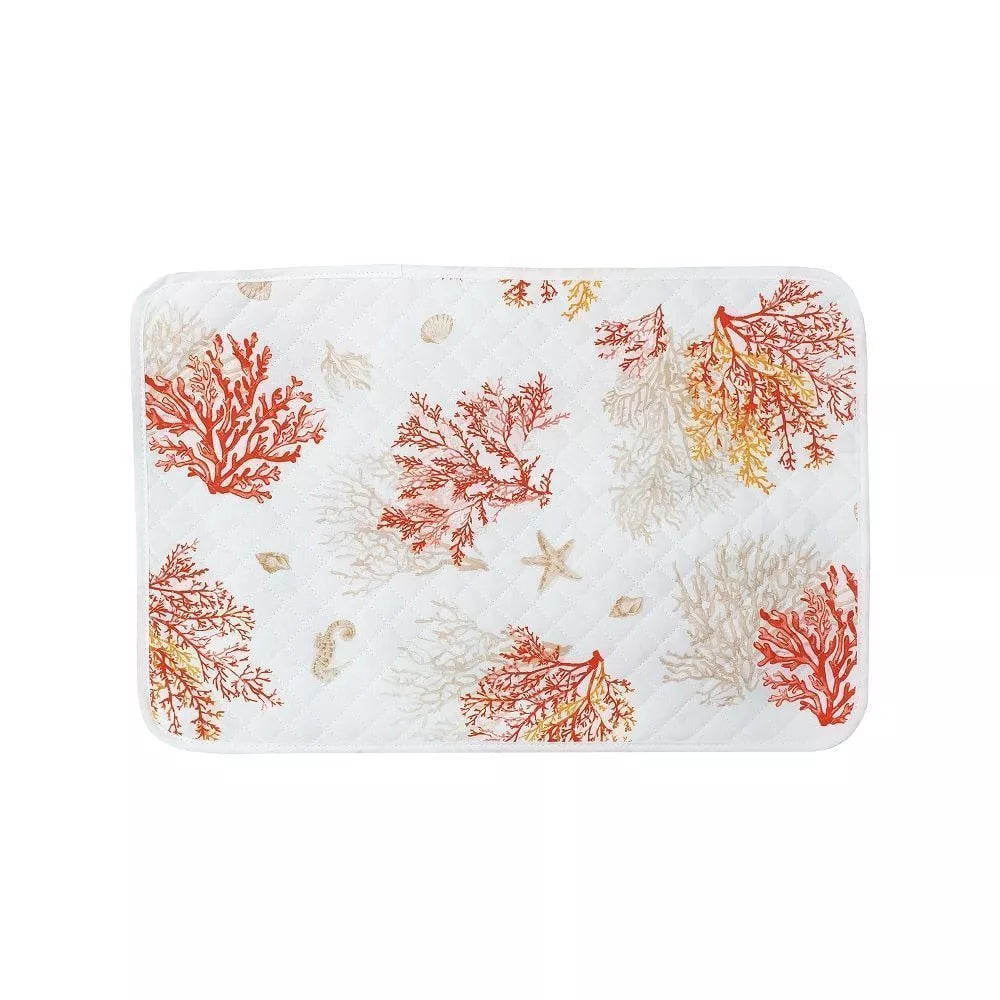 Coated Quilted Placemat  - Lagon