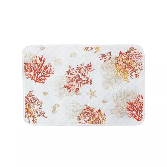 Coated Quilted Placemat  - Lagon