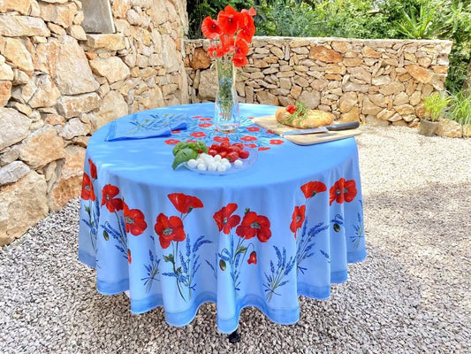 Coquelicot Lavande Bleu / 180Φ