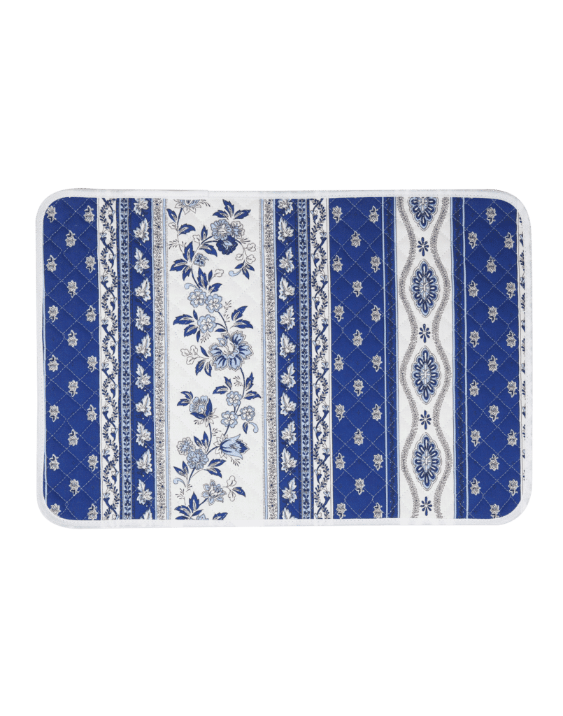 Coated Quilted Placemat -  Avignon Old Strip